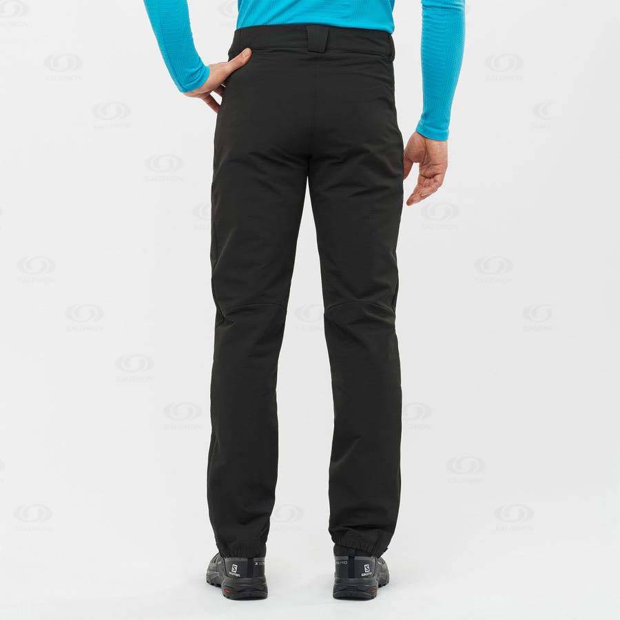 Pánské Kalhoty Salomon OUTPEAK WARM Černé | CZ-L2103