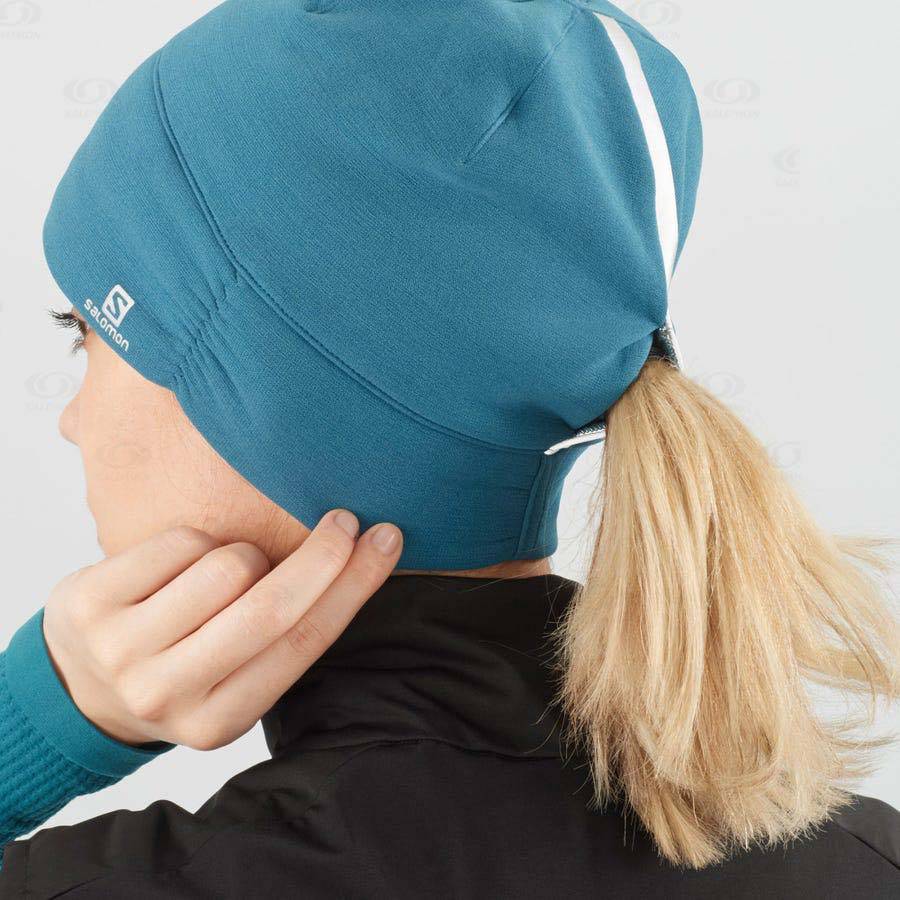 Pánské Klobouky Salomon ELEVATE WARM Černé | CZ-N2443