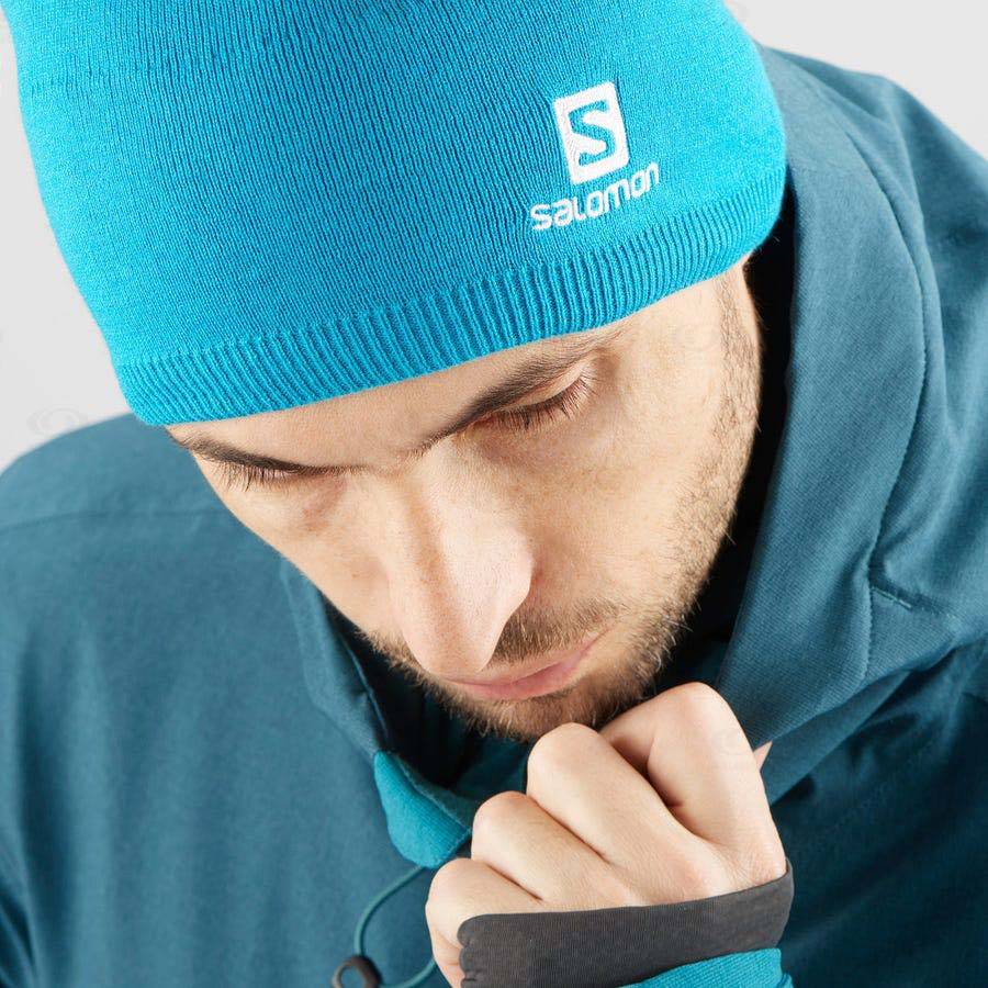 Pánské Klobouky Salomon LOGO Blankyt | CZ-N1442