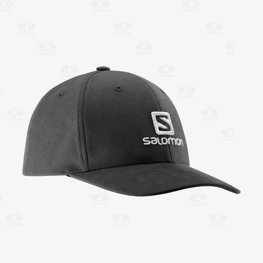 Pánské Klobouky Salomon LOGO Černé | CZ-N2415