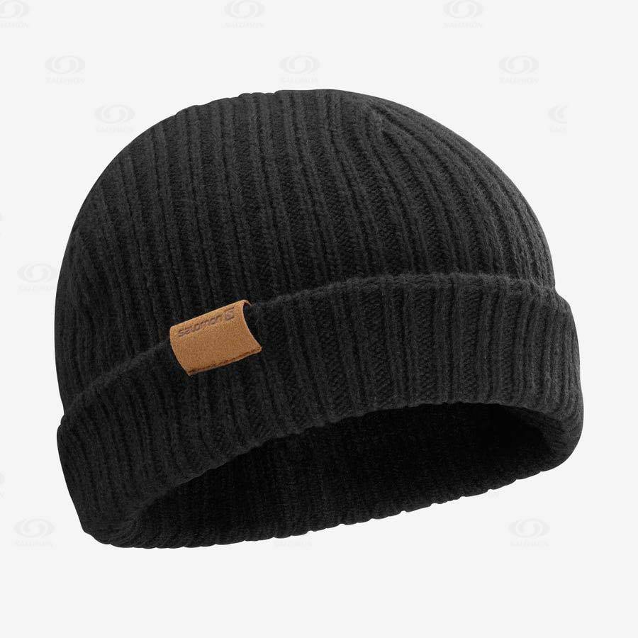 Pánské Klobouky Salomon OUTLIFE FISHERMAN Černé | CZ-L2439