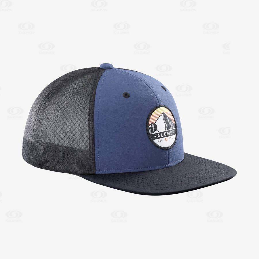 Pánské Klobouky Salomon TRUCKER Tmavě Blankyt | CZ-A1304