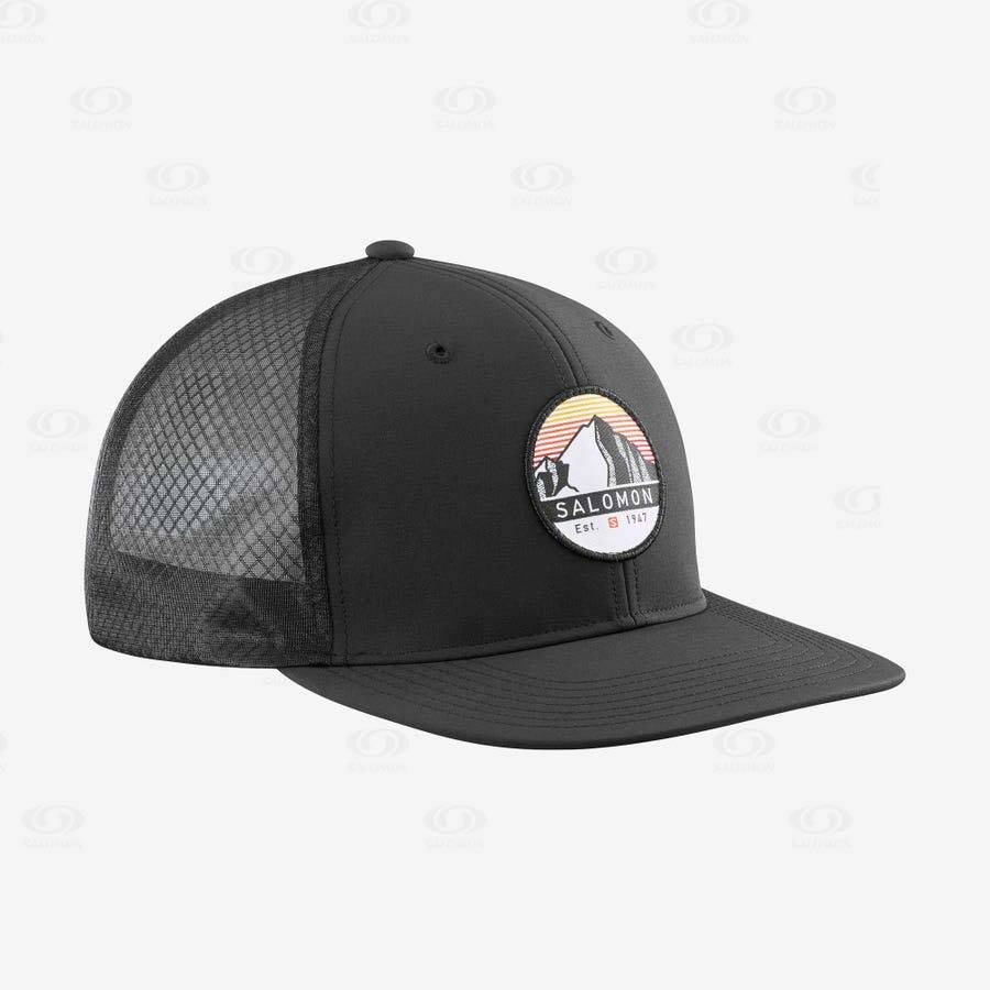 Pánské Klobouky Salomon TRUCKER Černé | CZ-W1920