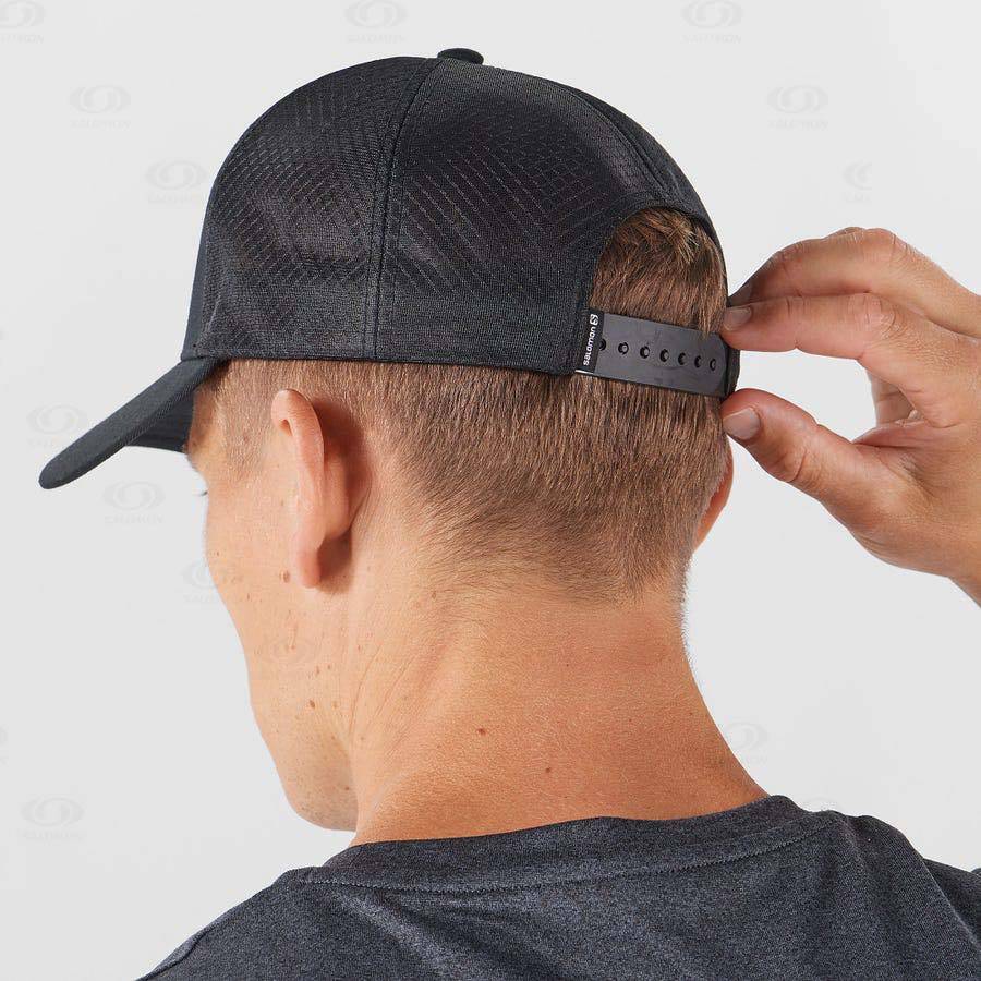 Pánské Klobouky Salomon TRUCKER Černé Černé | CZ-O1740