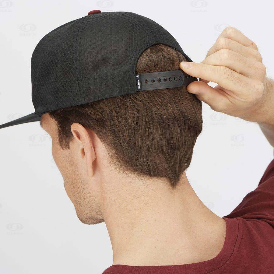 Pánské Klobouky Salomon TRUCKER Červené | CZ-O2454