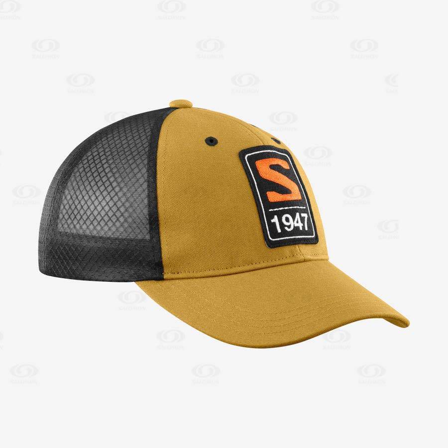 Pánské Klobouky Salomon TRUCKER Žluté | CZ-S1198