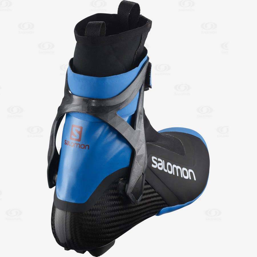 Pánské Lyžařské Boty Salomon S/LAB CARBON SKATE PROLINK Černé Blankyt | CZ-M2280