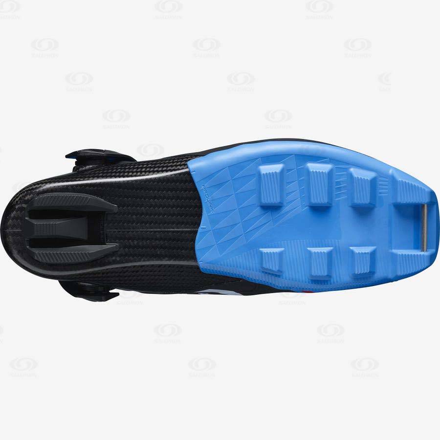 Pánské Lyžařské Boty Salomon S/LAB CARBON SKATE PROLINK Černé Blankyt | CZ-M2280