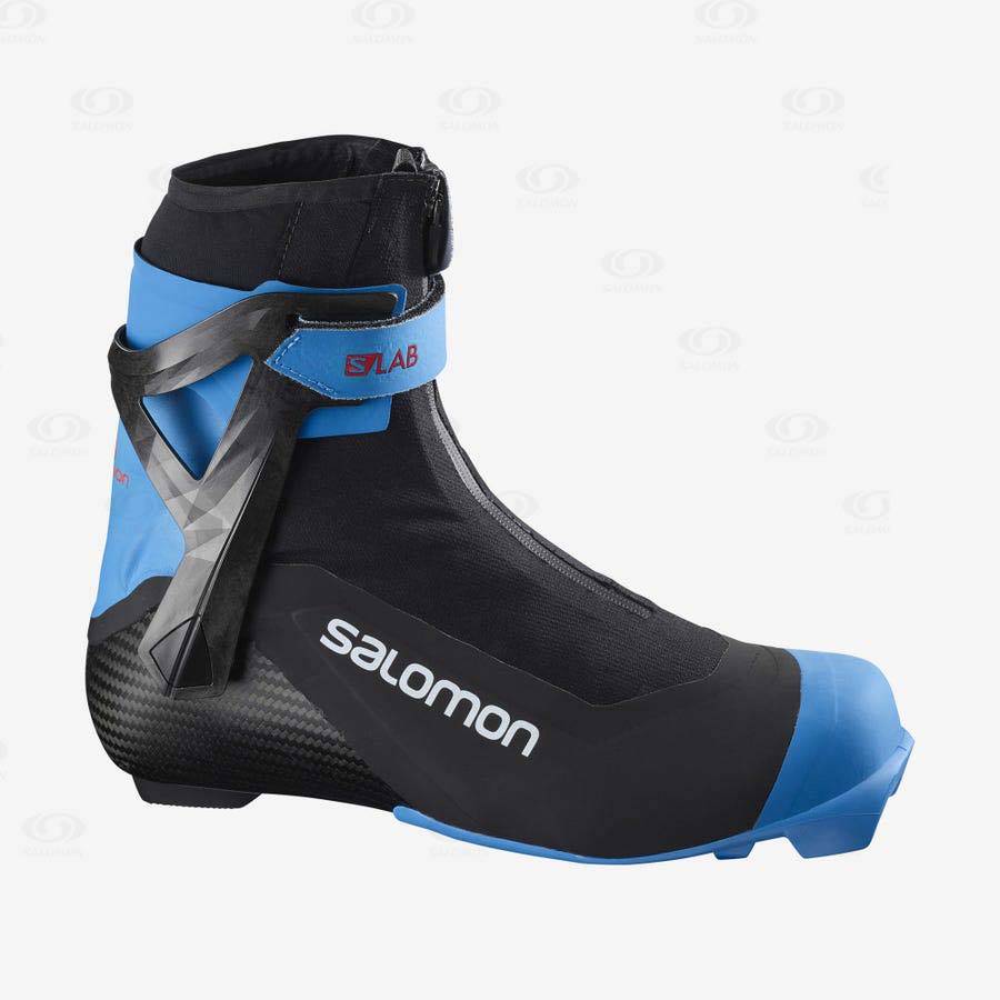 Pánské Lyžařské Boty Salomon S/LAB CARBON SKATE PROLINK Černé Blankyt | CZ-M2280