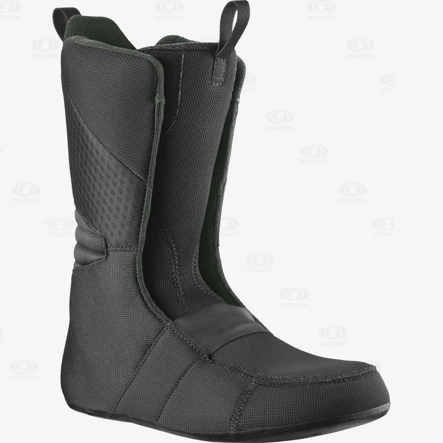 Pánské Lyžařské Boty Salomon TREK S/LAB Černé | CZ-L2145