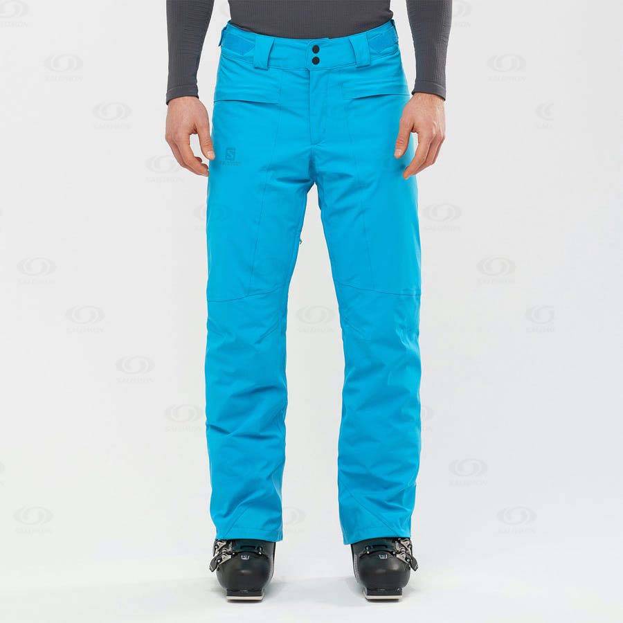 Pánské Lyžařské Kalhoty Salomon BRILLIANT Blankyt | CZ-N2541