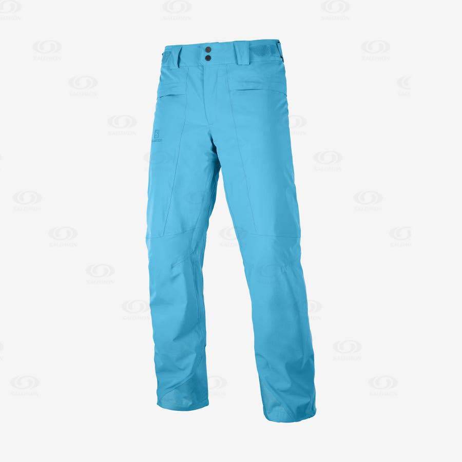 Pánské Lyžařské Kalhoty Salomon BRILLIANT Blankyt | CZ-N2541