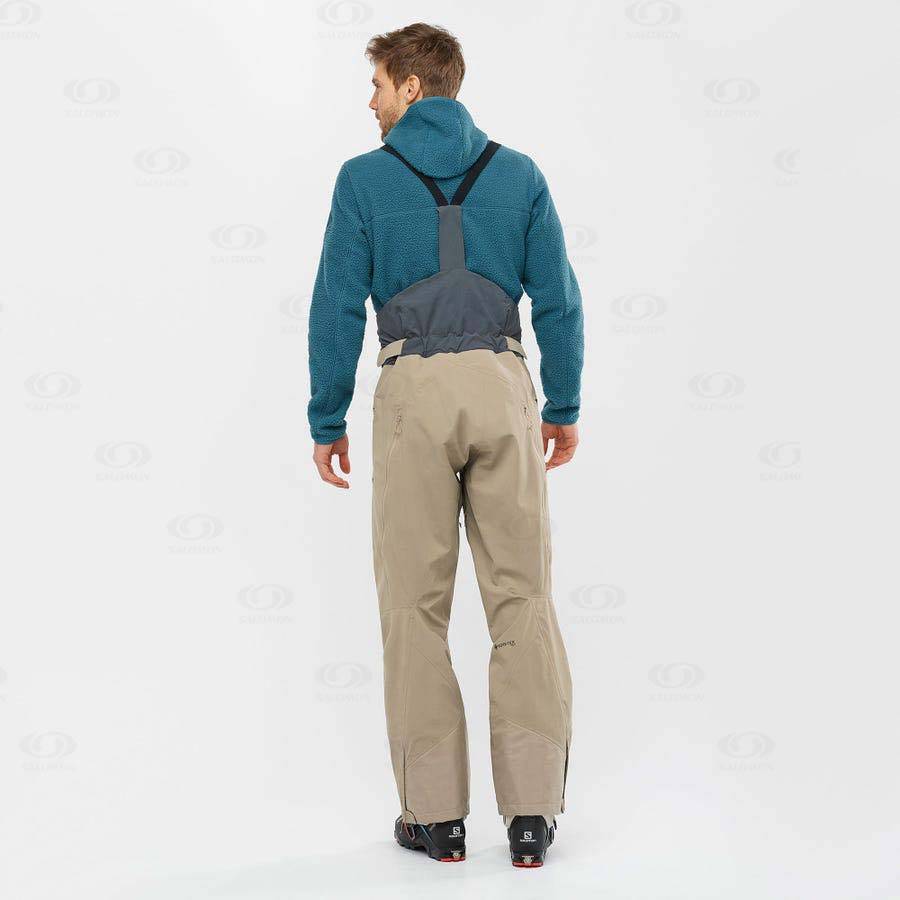Pánské Mikiny S Kapucí Salomon ESSENTIAL WARM TEDDY Blankyt | CZ-M1881