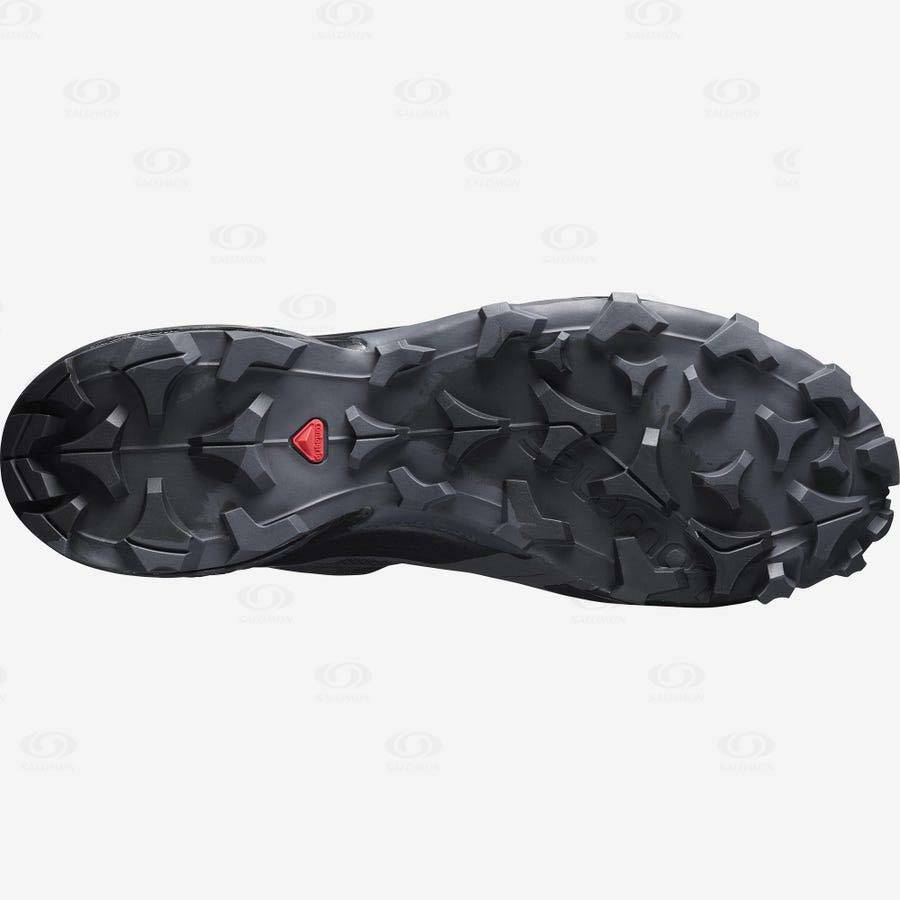 Pánské Nepromokavé Boty Salomon CROSS HIKE MID GORE-TEX Šedé Černé | CZ-M2210
