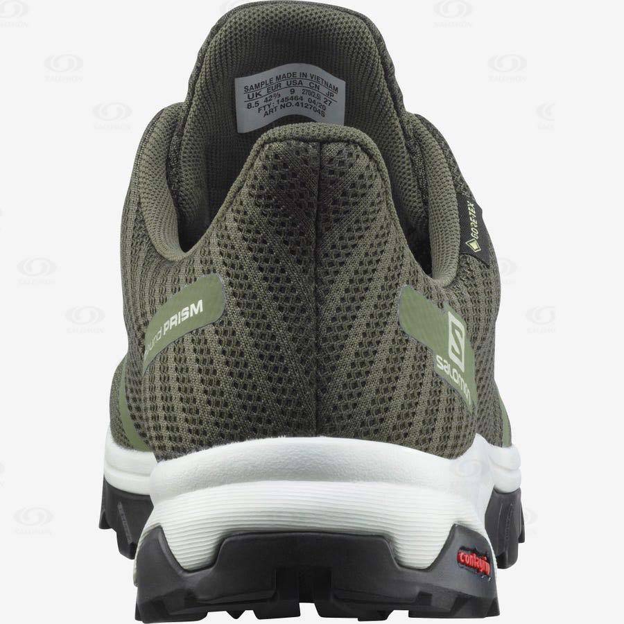 Pánské Nepromokavé Boty Salomon OUTBOUND PRISM GORE-TEX Olivy Zelené | CZ-L1508