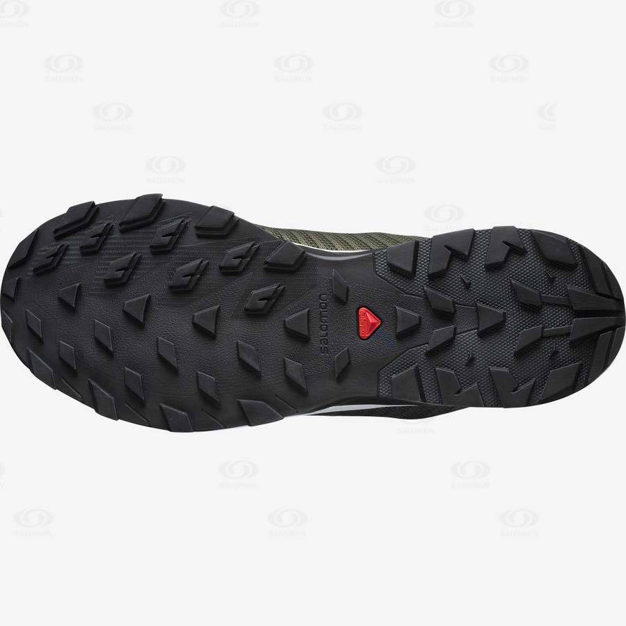 Pánské Nepromokavé Boty Salomon OUTBOUND PRISM GORE-TEX Olivy Zelené | CZ-L1508