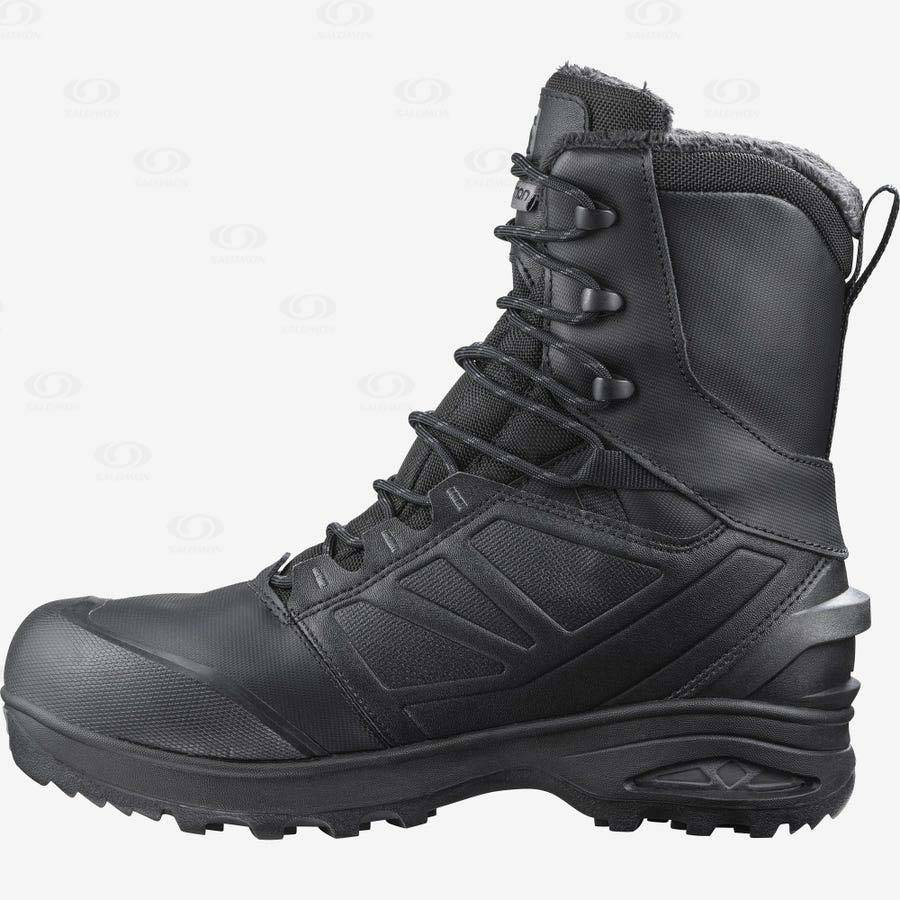 Pánské Nepromokavé Boty Salomon TOUNDRA FORCES CLIMASALOMON™ Černé | CZ-W1720
