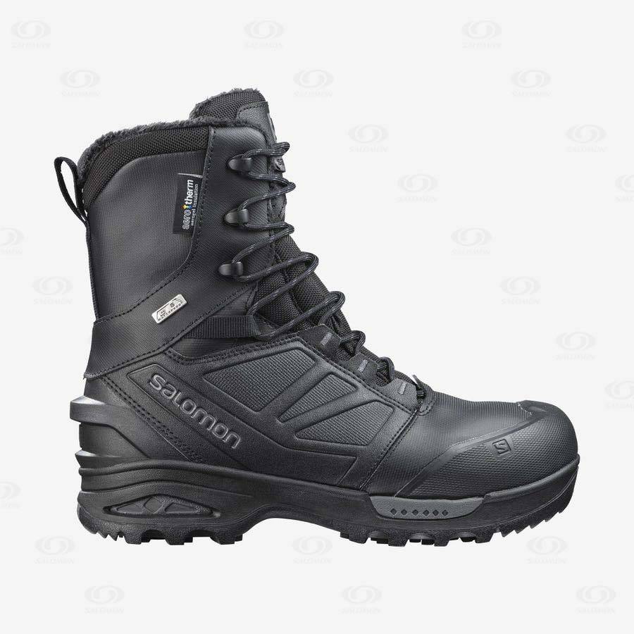 Pánské Nepromokavé Boty Salomon TOUNDRA FORCES CLIMASALOMON™ Černé | CZ-W1720