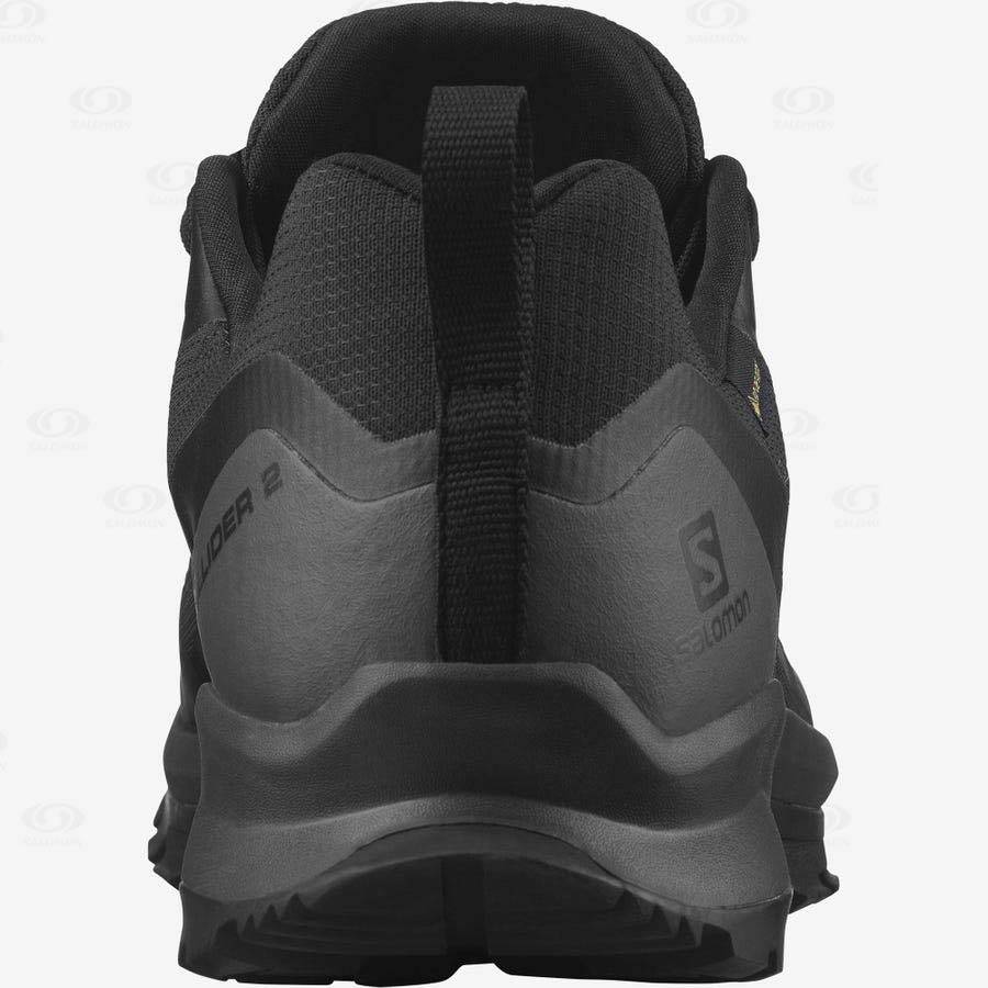 Pánské Nepromokavé Boty Salomon XA COLLIDER 2 GORE-TEX Černé | CZ-O1819
