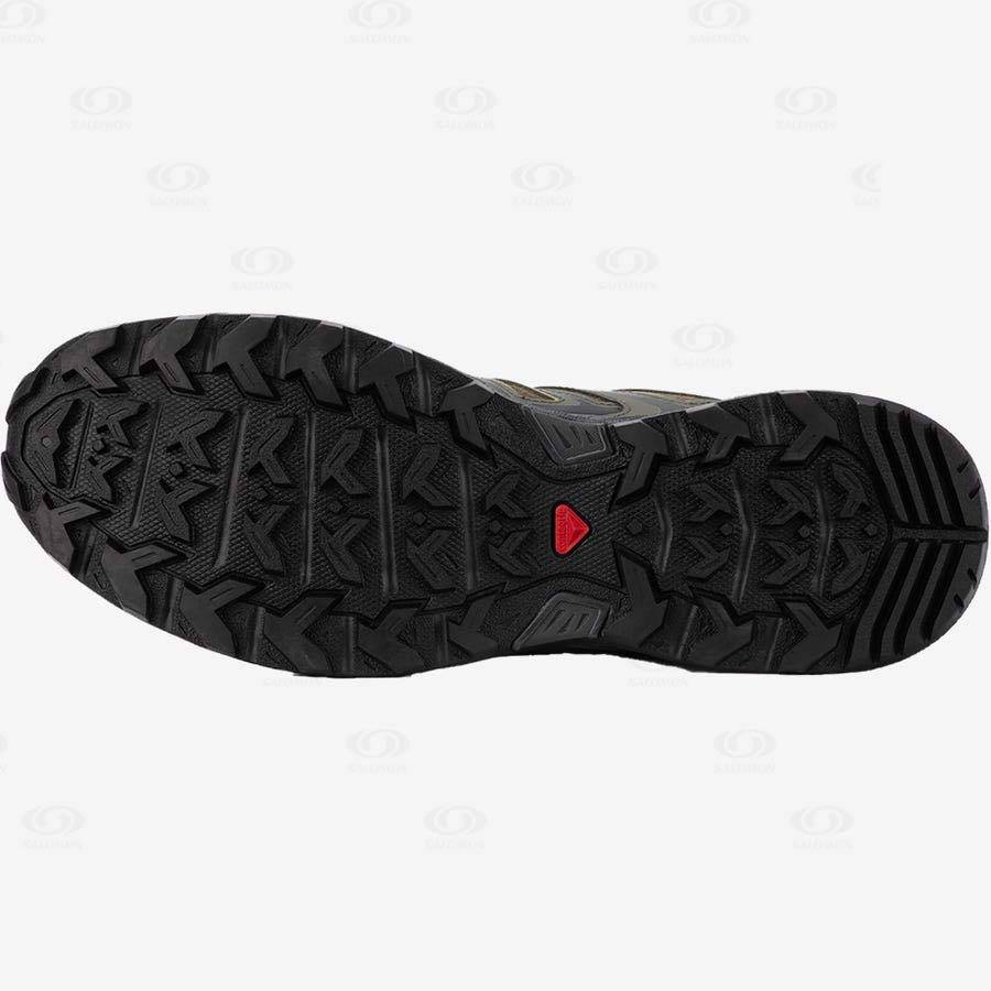 Pánské Nepromokavé Boty Salomon X ULTRA PIONEER CLIMASALOMON™ Olivy Zelené Černé | CZ-O1007