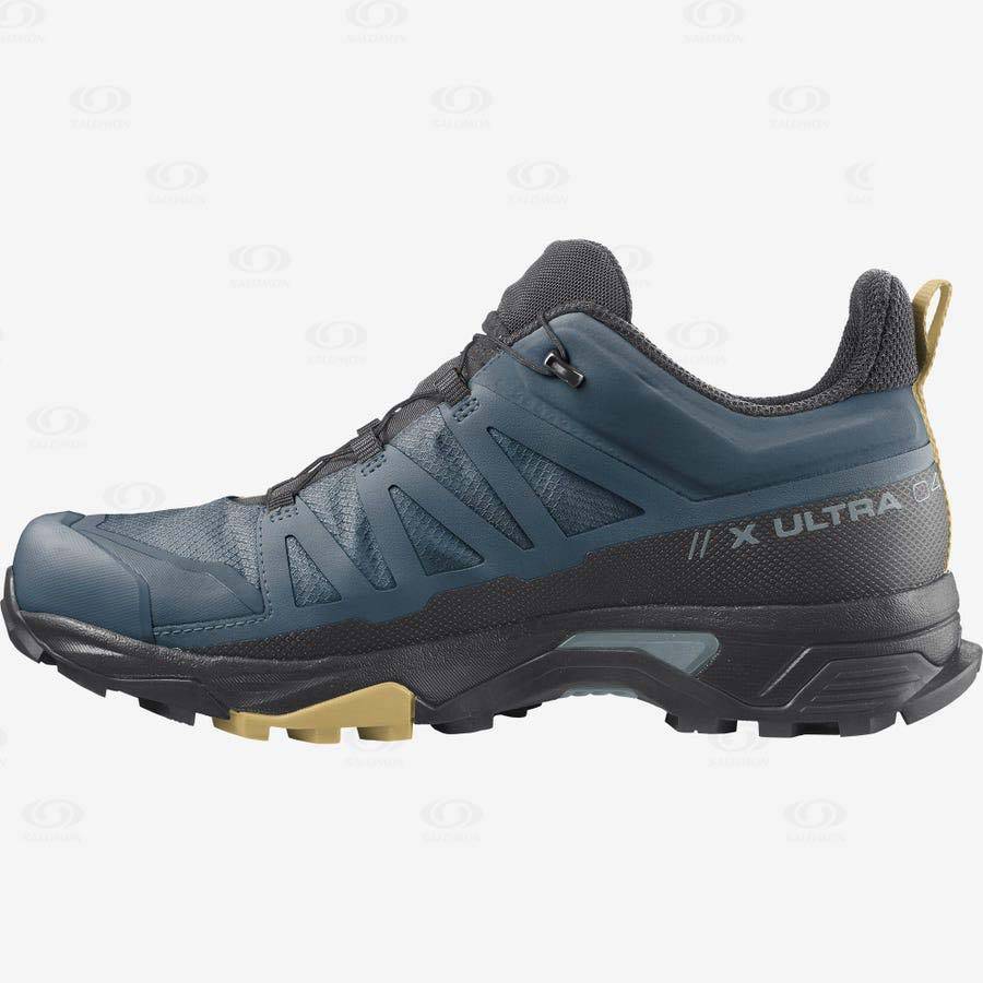 Pánské Nepromokavé Boty Salomon X ULTRA 4 GORE-TEX Blankyt | CZ-O1056