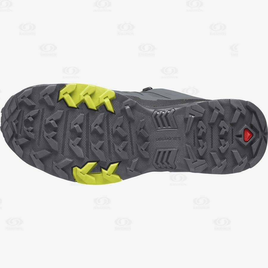 Pánské Nepromokavé Boty Salomon X ULTRA 4 GORE-TEX Stříbrné | CZ-O2013