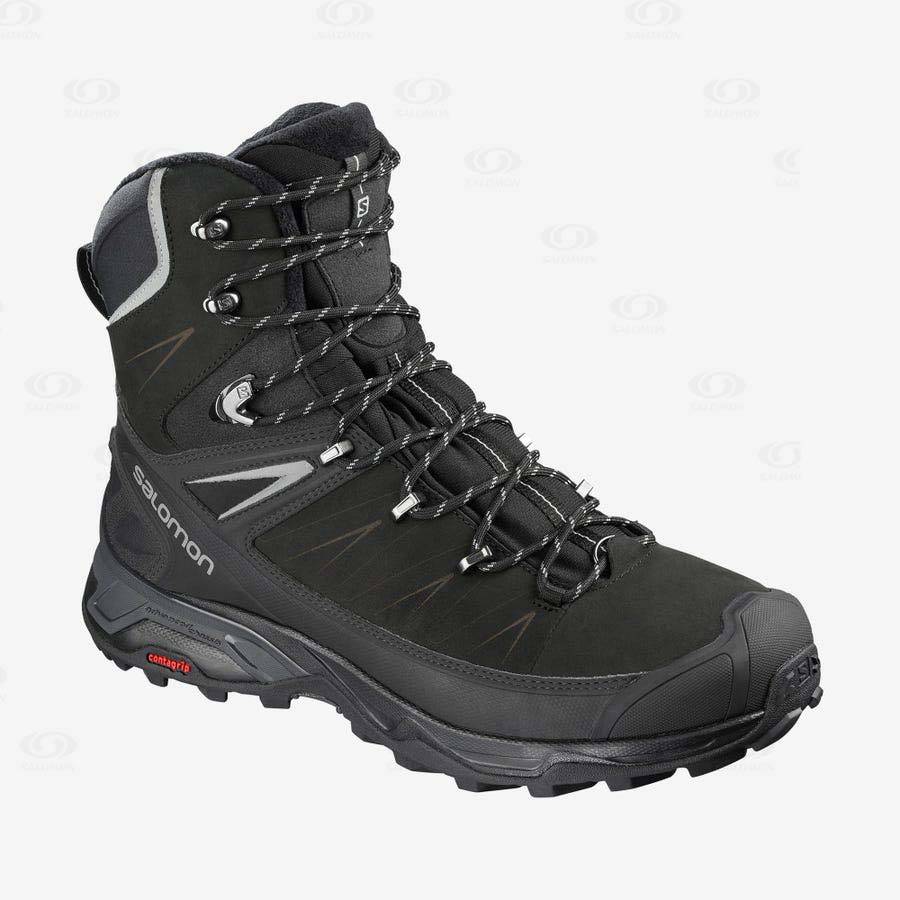 Pánské Nepromokavé Boty Salomon X ULTRA WINTER CLIMASALOMON™ 2 Černé | CZ-O2624