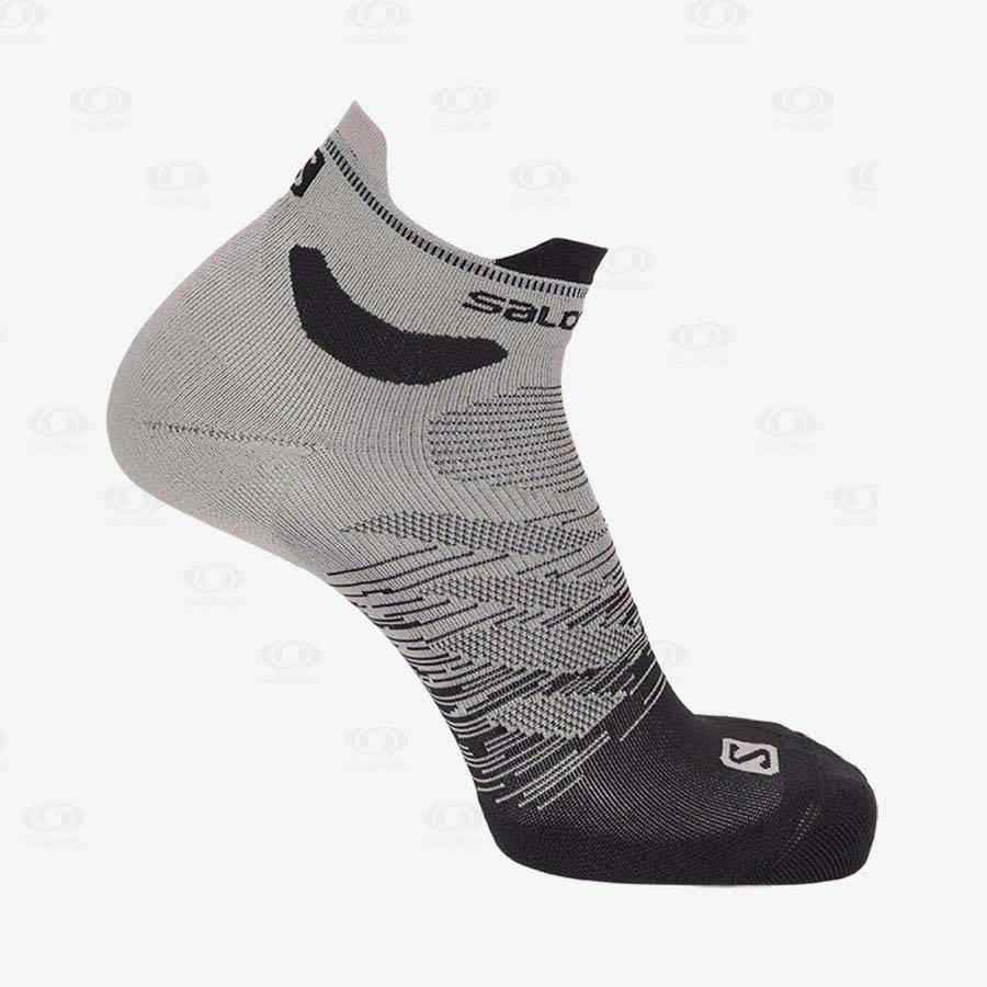 Pánské Ponožky Salomon PREDICT ANKLE Šedé | CZ-L1564