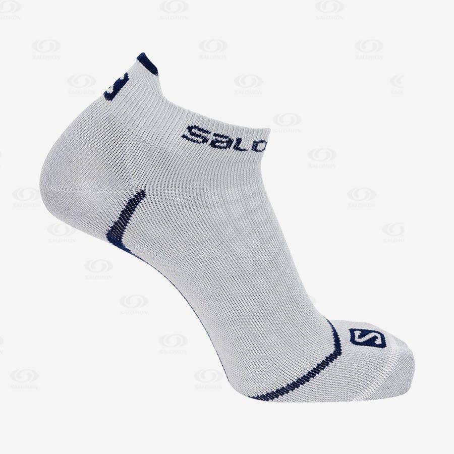 Pánské Ponožky Salomon ULTRA LOW Bílé | CZ-W1460