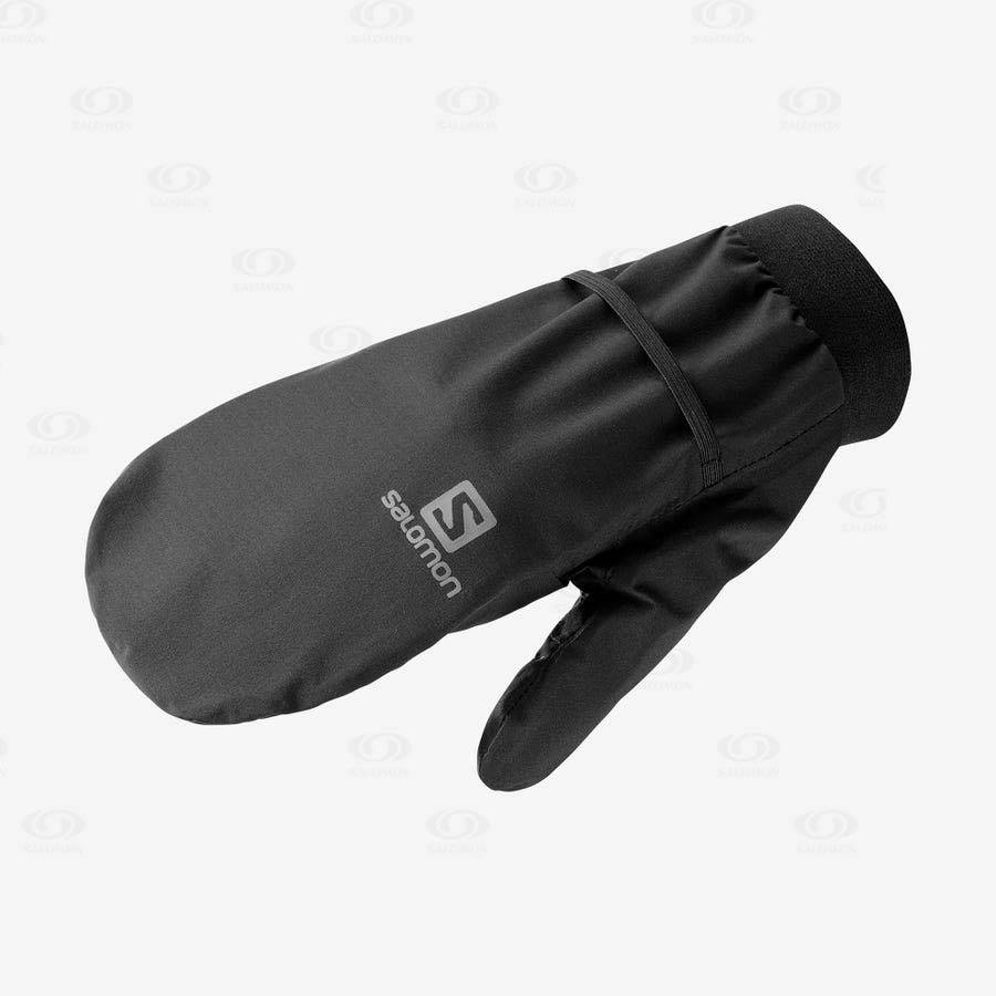 Pánské Rukavice Salomon BONATTI WATERPROOF Černé | CZ-wO2188