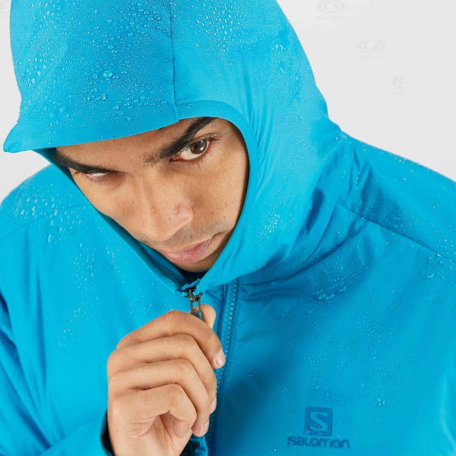Pánské Softshellová Bunda Salomon Bundy OUTRACK INSULATED Blankyt | CZ-A1766