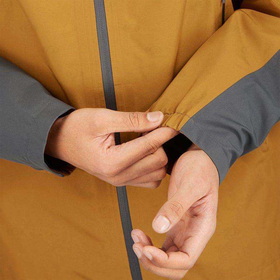 Pánské Softshellová Bunda Salomon Bundy OUTLINE GORE-TEX 2.5 LAYERS Žluté | CZ-L1550