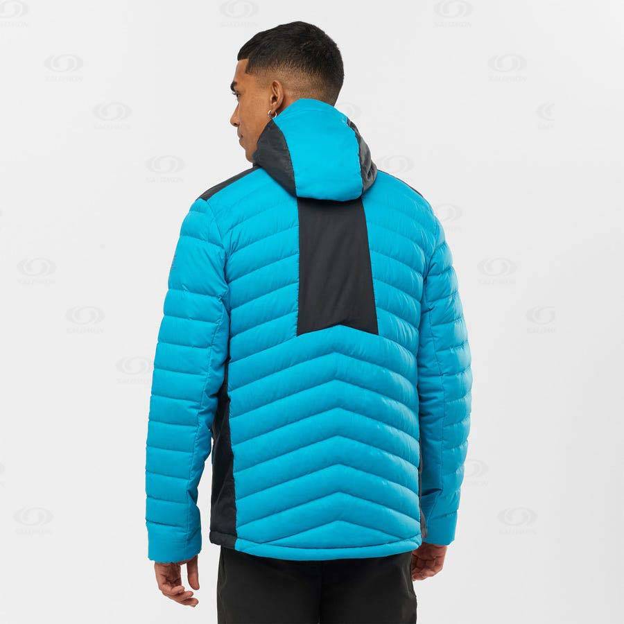 Pánské Softshellová Bunda Salomon Bundy ESSENTIAL XWARM DOWN Blankyt | CZ-M2301