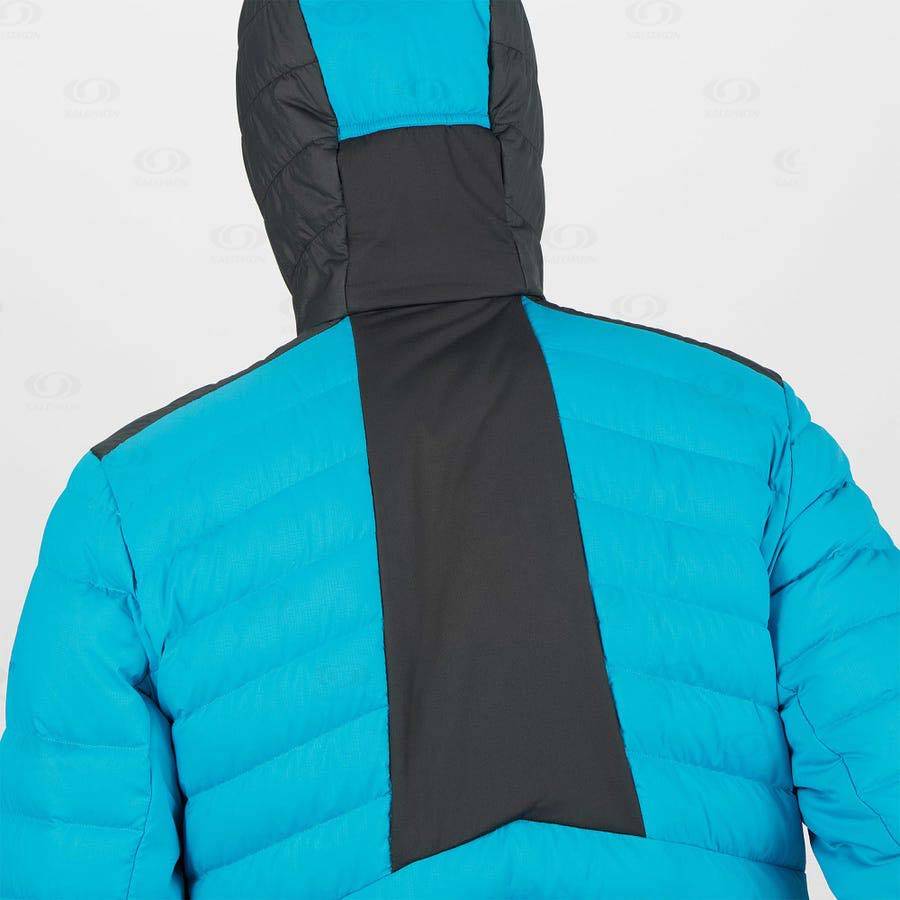 Pánské Softshellová Bunda Salomon Bundy ESSENTIAL XWARM DOWN Blankyt | CZ-M2301