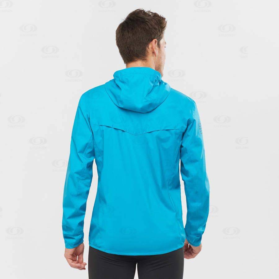 Pánské Softshellová Bunda Salomon Bundy BONATTI 2.5L Blankyt | CZ-N2100
