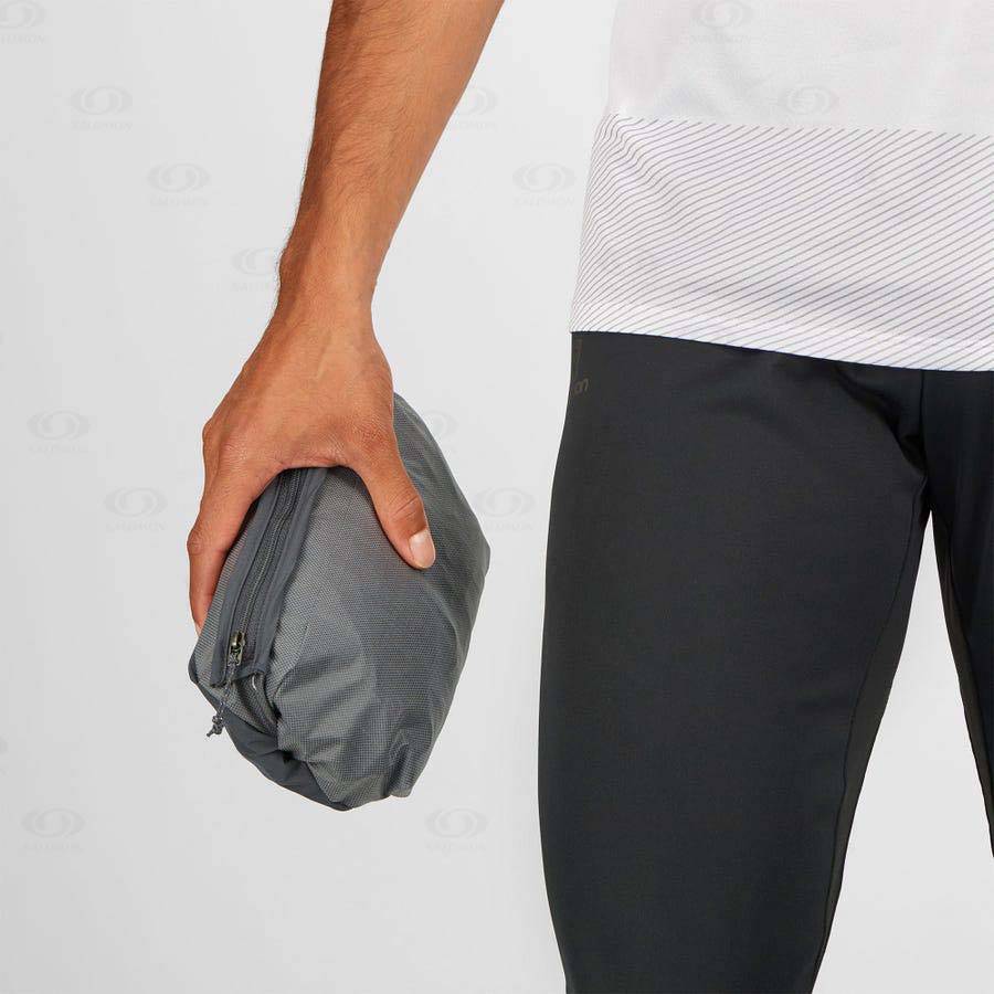 Pánské Softshellová Bunda Salomon Bundy BONATTI TRAIL Blankyt | CZ-O1098