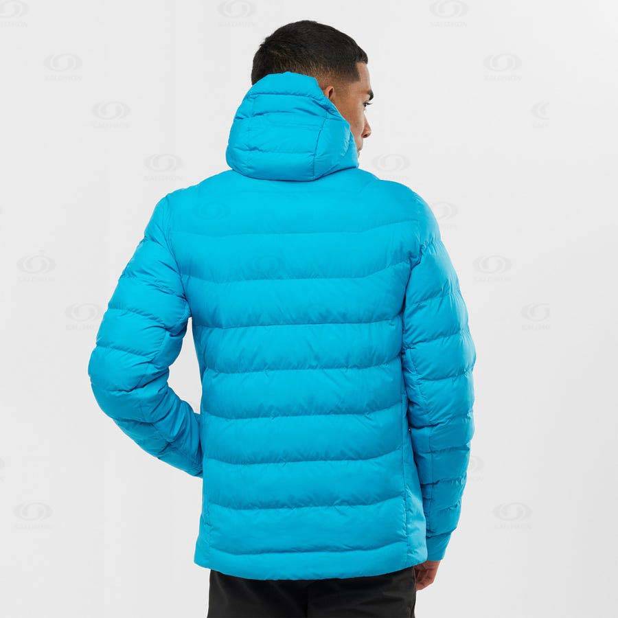 Pánské Softshellová Bunda Salomon Bundy ESSENTIAL XWARM INSULATED Blankyt | CZ-S1303
