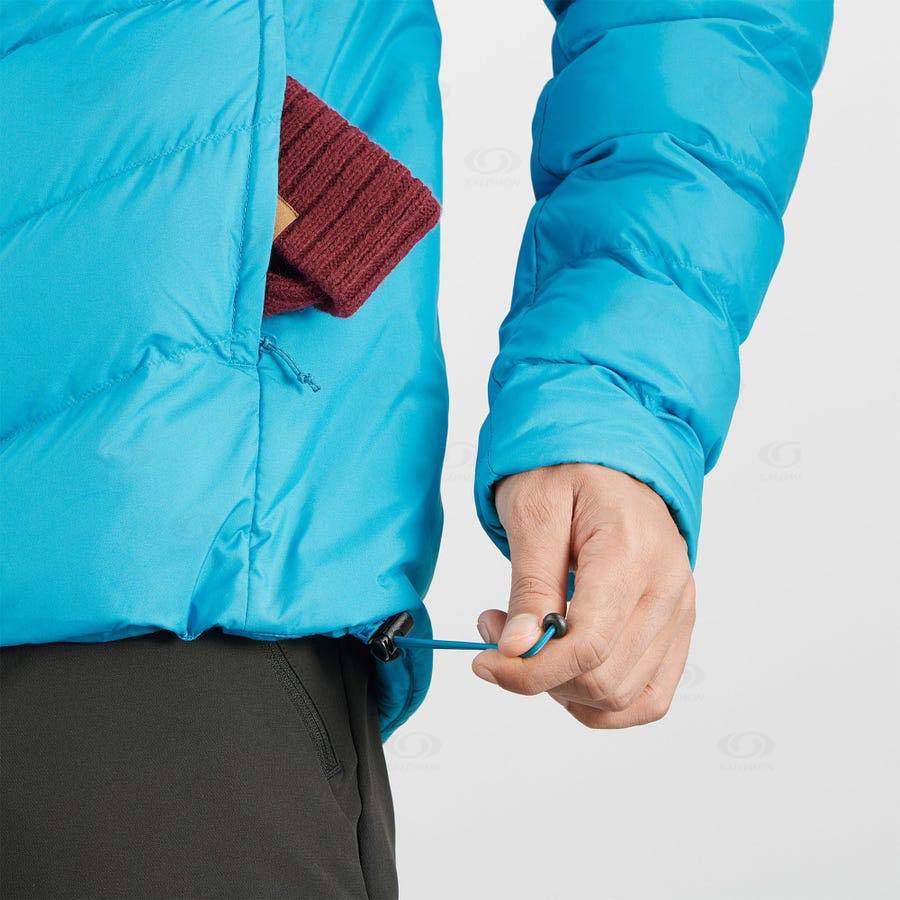 Pánské Softshellová Bunda Salomon Bundy ESSENTIAL XWARM INSULATED Blankyt | CZ-S1303