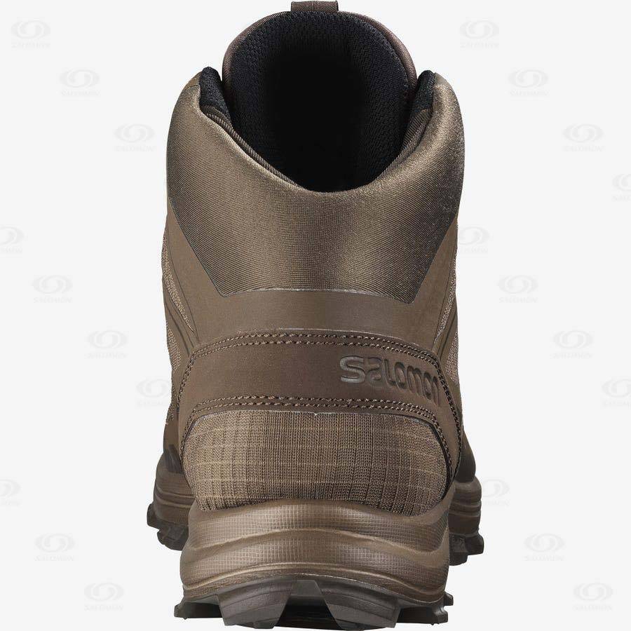 Pánské Taktické Boty Salomon SPEED ASSAULT Hnědé | CZ-A2515