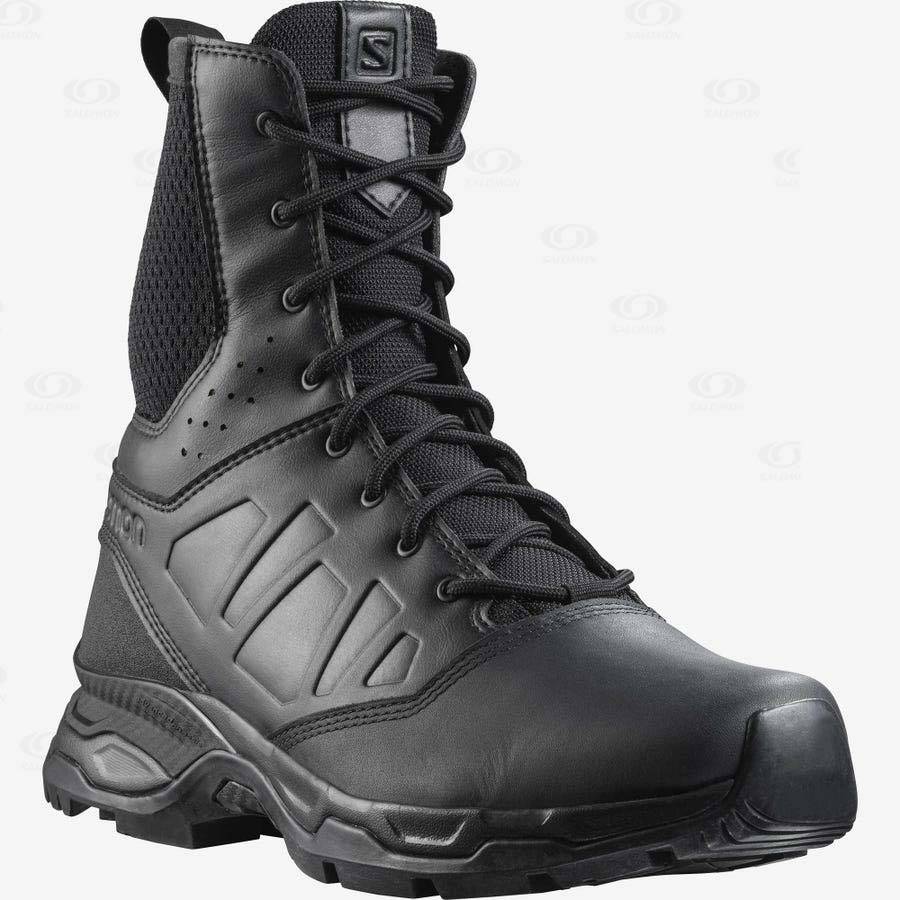 Pánské Taktické Boty Salomon URBAN JUNGLE ULTRA SIDE ZIP Černé | CZ-O1915