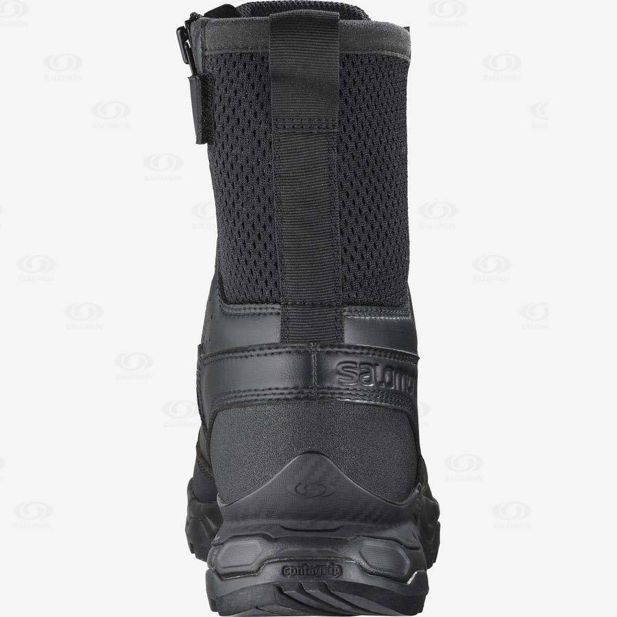 Pánské Taktické Boty Salomon URBAN JUNGLE ULTRA SIDE ZIP Černé | CZ-O1915