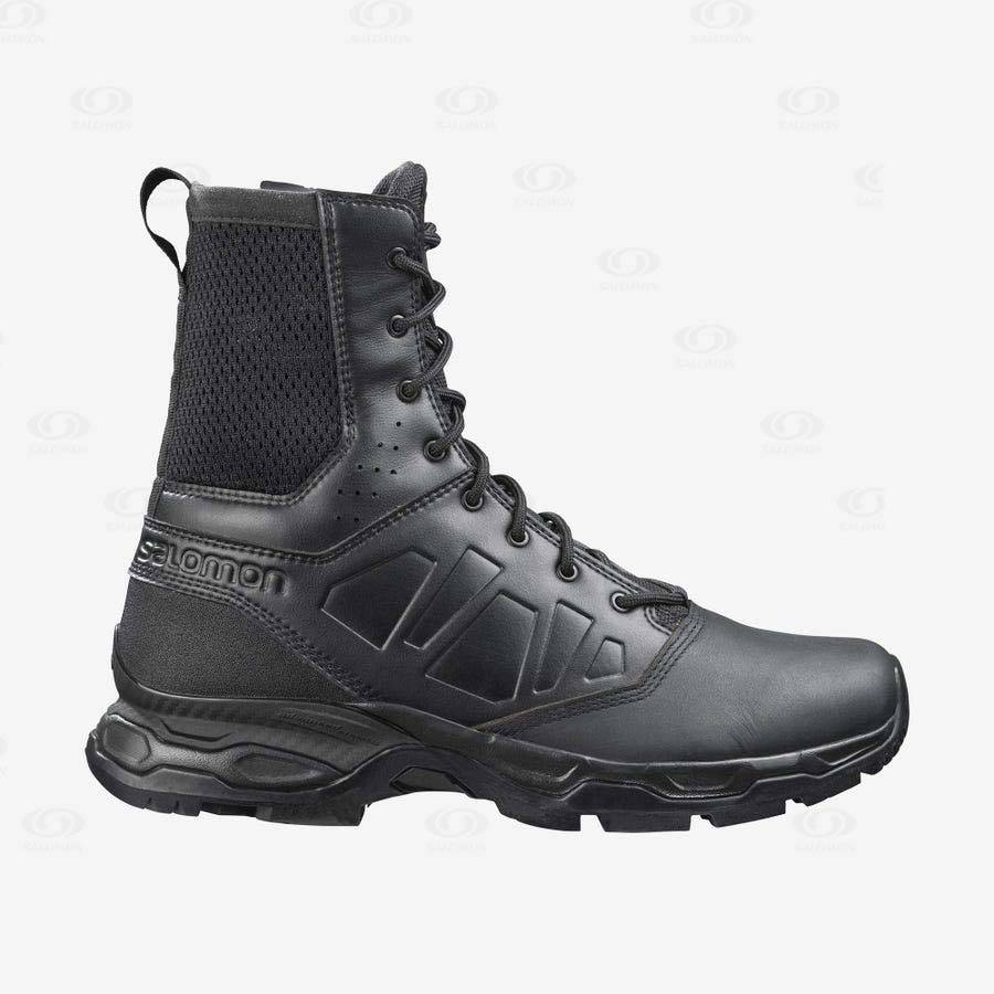 Pánské Taktické Boty Salomon URBAN JUNGLE ULTRA SIDE ZIP Černé | CZ-O1915