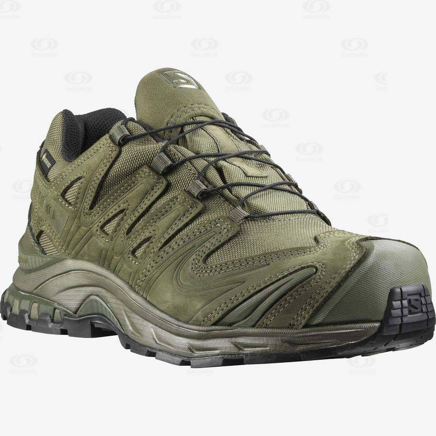 Pánské Taktické Boty Salomon XA FORCES GORE-TEX Zelene | CZ-O2594
