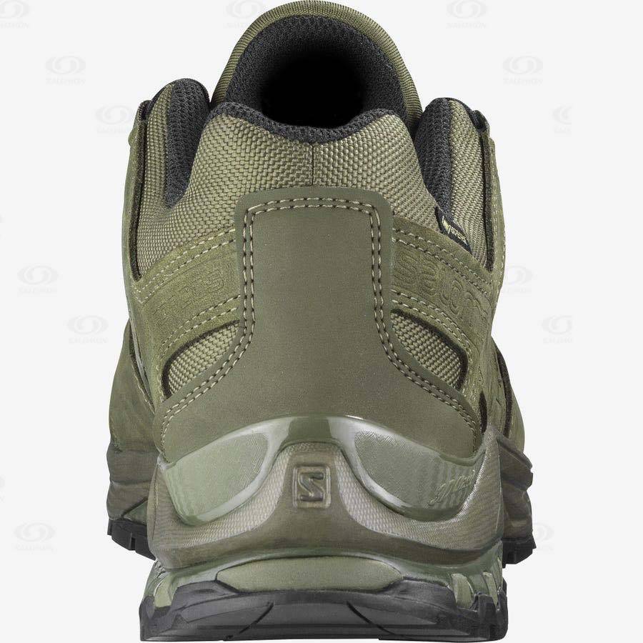 Pánské Taktické Boty Salomon XA FORCES GORE-TEX Zelene | CZ-O2594