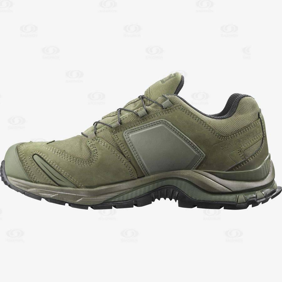 Pánské Taktické Boty Salomon XA FORCES GORE-TEX Zelene | CZ-O2594