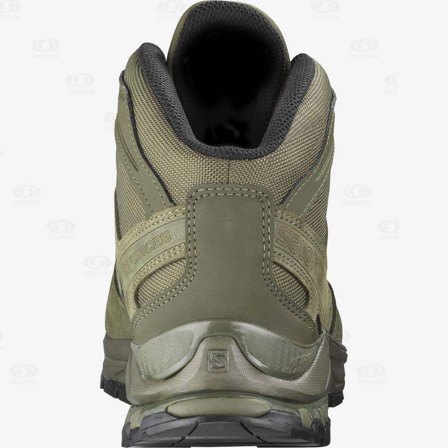 Pánské Taktické Boty Salomon XA FORCES MID EN Zelene | CZ-L2334