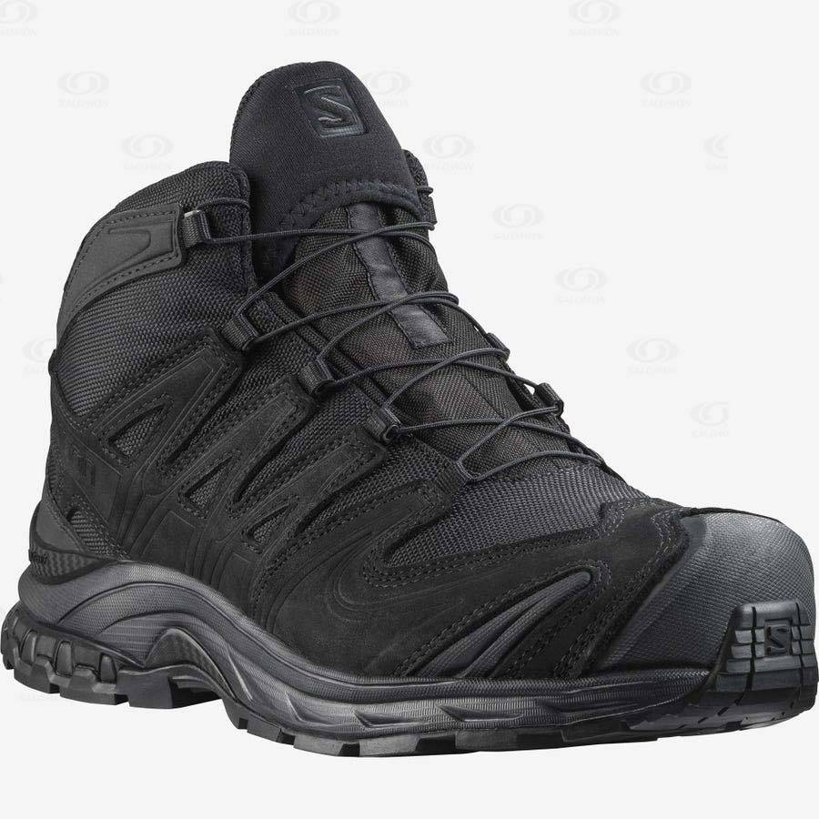 Pánské Taktické Boty Salomon XA FORCES MID GORE-TEX EN Černé | CZ-N2408