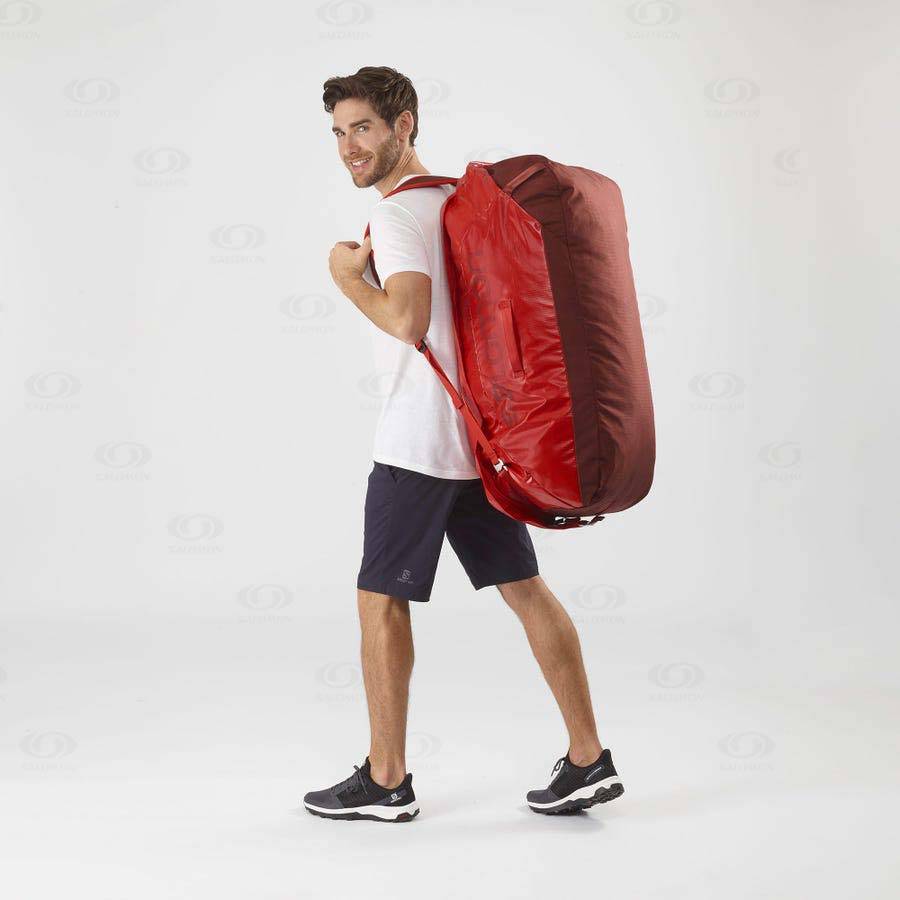 Pánské Tašky Salomon OUTLIFE DUFFEL 100 Červené | CZ-O2561