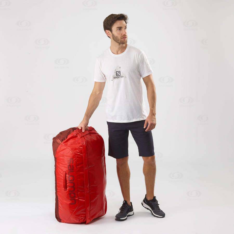 Pánské Tašky Salomon OUTLIFE DUFFEL 100 Červené | CZ-O2561