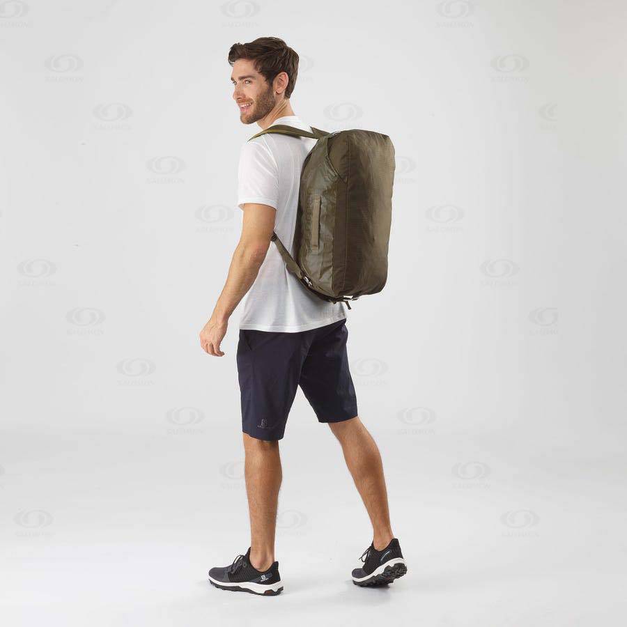 Pánské Tašky Salomon OUTLIFE DUFFEL 25 Olivy Zelené | CZ-O1061